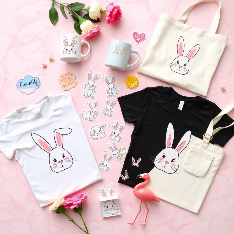 Custom product flat lay